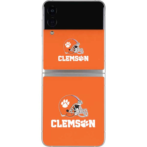Clemson University Football Galaxy Z Flip3 5G Skin